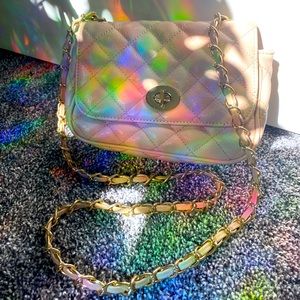 ALDO Cushion Cross body Purse- Beige/Creme